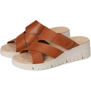 VIONIC Uptown Sunset Sandals in Tan US 13 M / Eur 45 New in Box MSRP $135